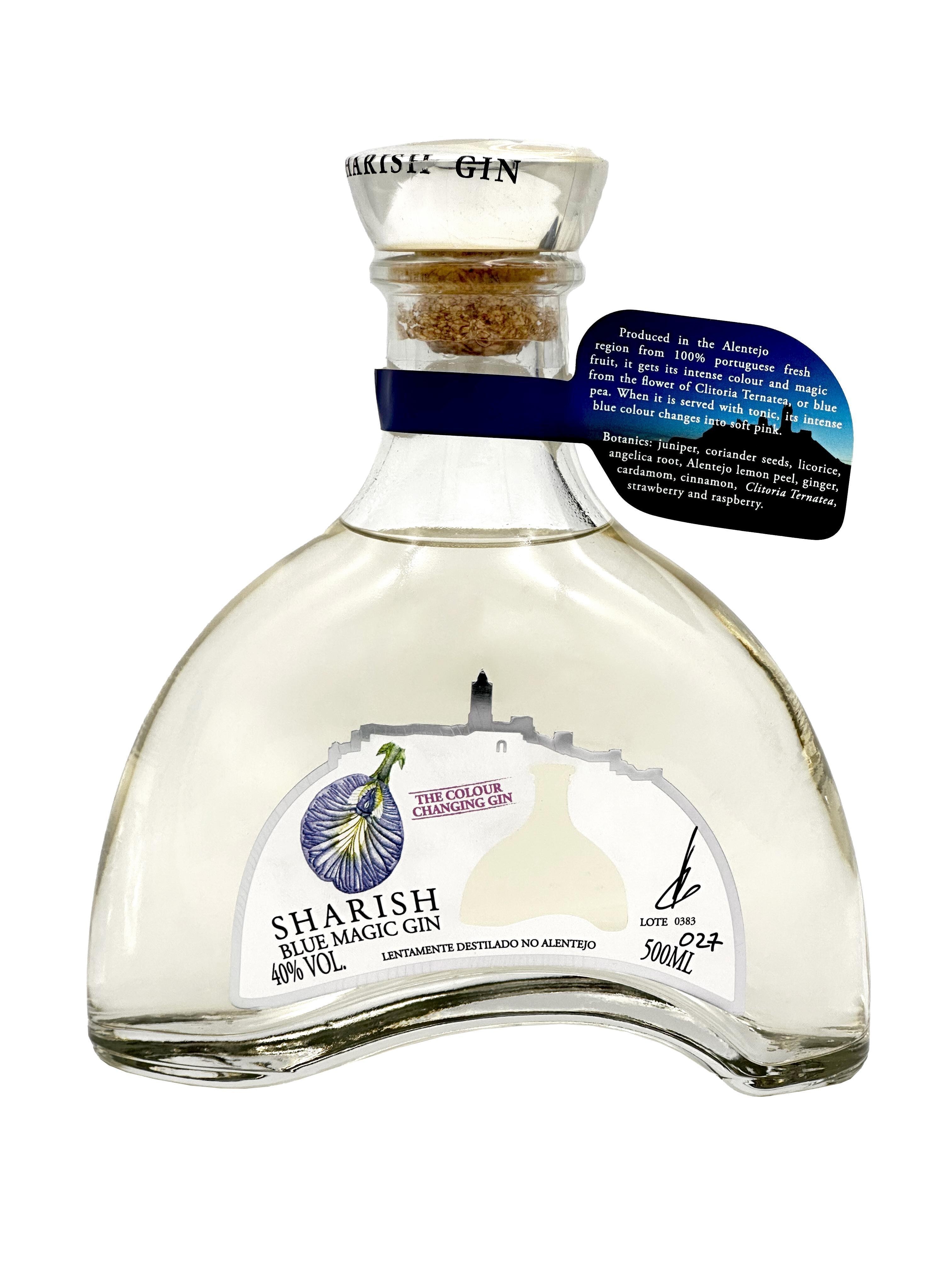 Sharish Blue Magic Colour Changing Gin 0,5l - 40% vol.